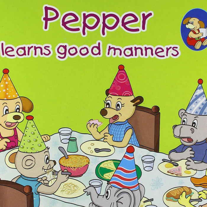 Pepper   Learns   Good Manners Pepper   Learns   Good Manners