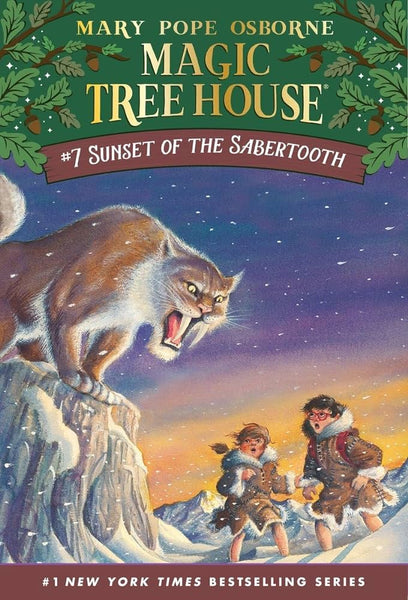 Magic Tree House-Sunset of  the Sabertooth