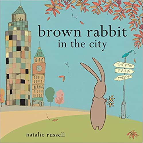 Brown Rabbit In The City