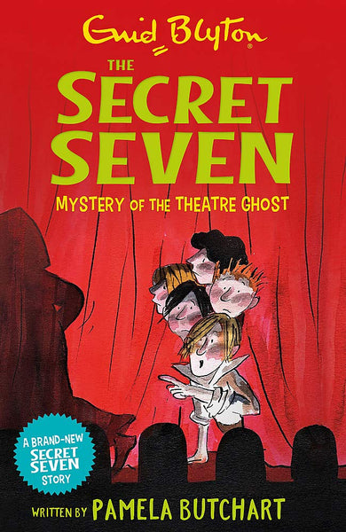 The Secret Seven Mystery Of The Theatre Ghost book-17