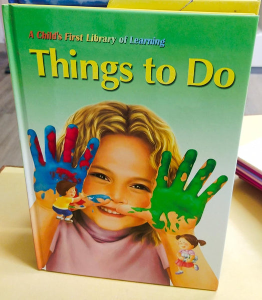 A child's first library of learning    - things to do  book- 20