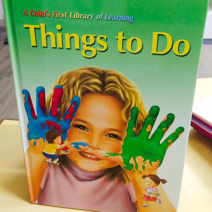 A child's first library of learning    - things to do  book- 20